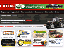 Tablet Screenshot of affairesextra.com